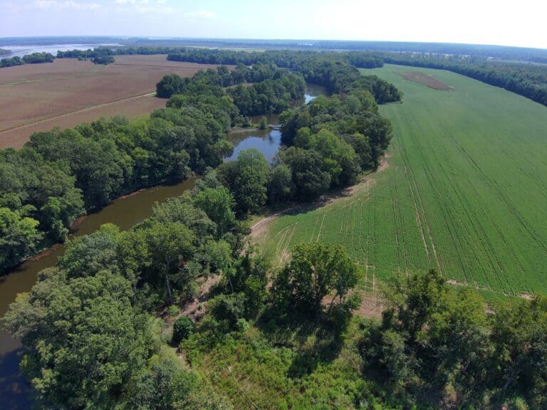 Aerial View of Rockahock, New Kent County, VA