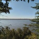 View of the Pamukey River from Eltham Farm in New Kent County, VA