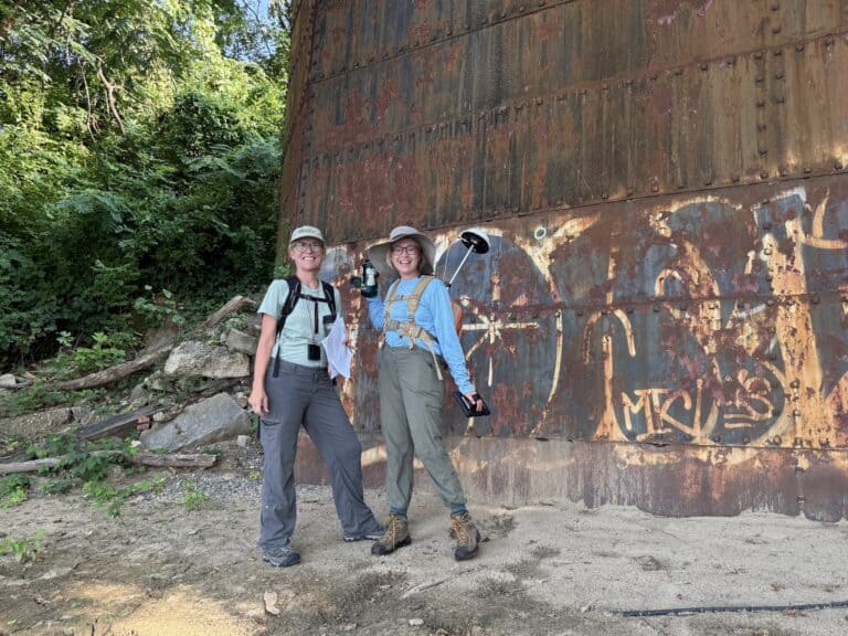 CRLC staff in the field